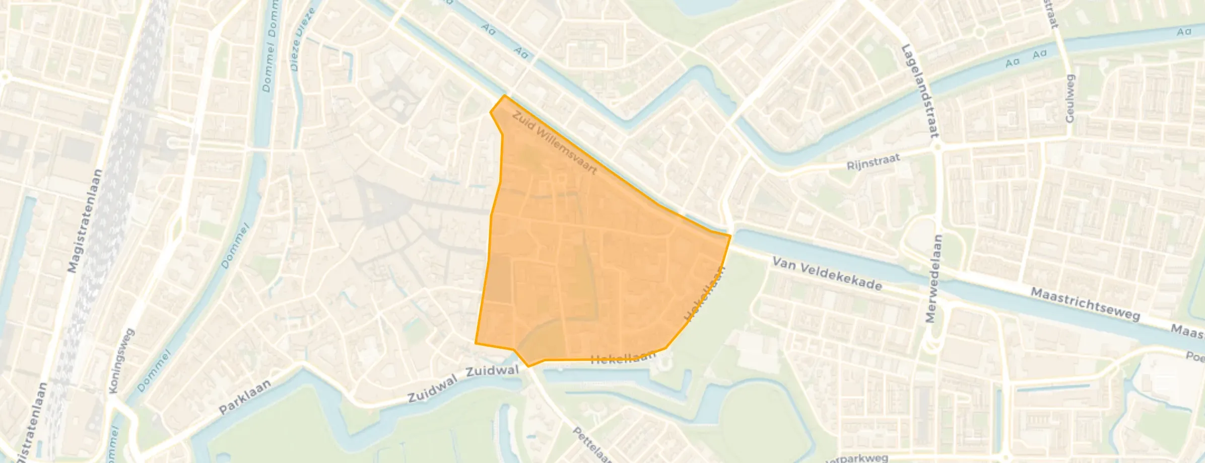 Buurt Binnenstad oost, 'S-Hertogenbosch