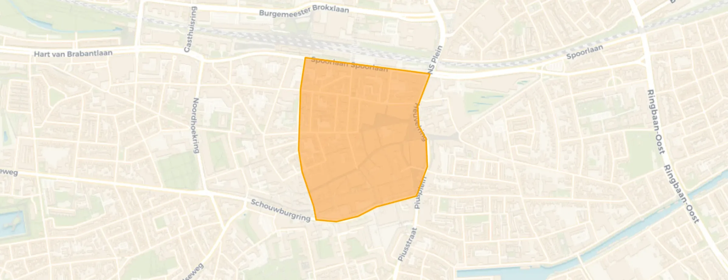 Buurt Binnenstad Oost, Tilburg