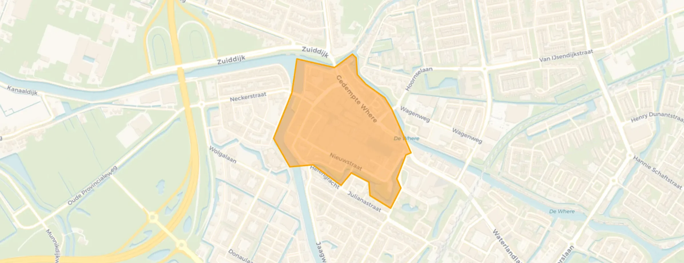 Binnenstad in Purmerend