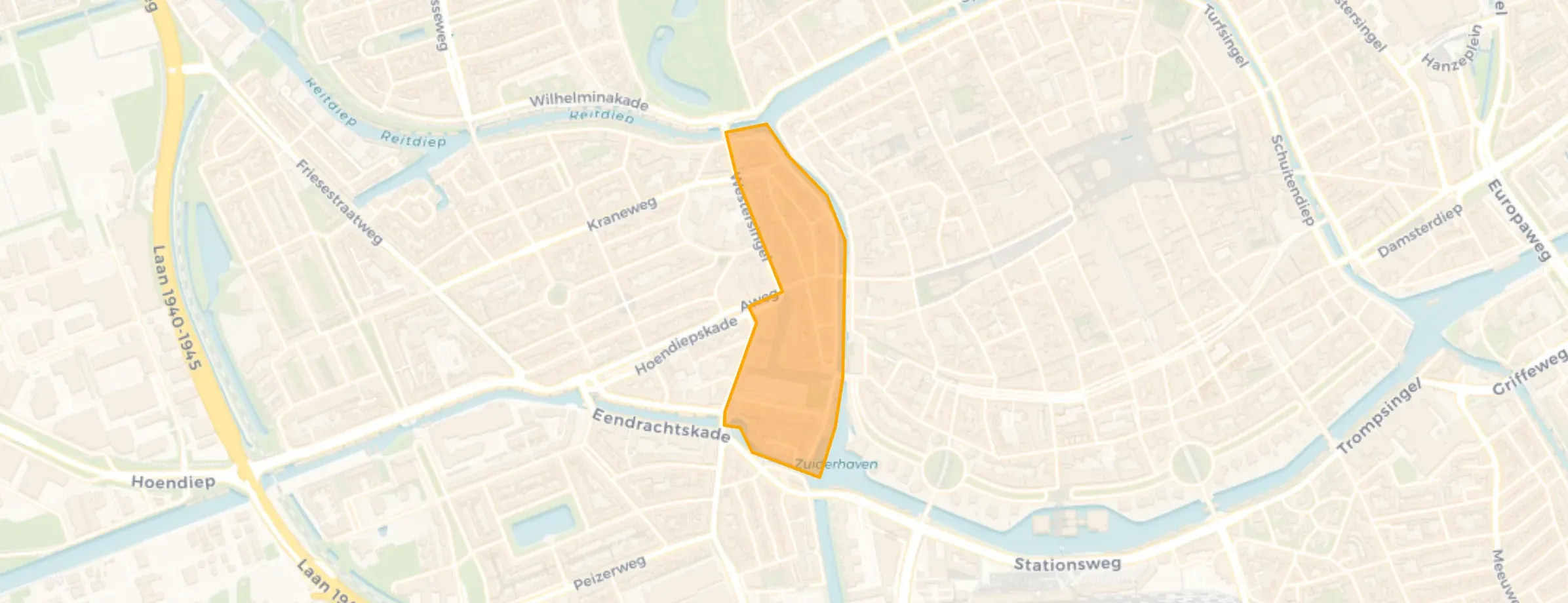 Binnenstad-West in Groningen