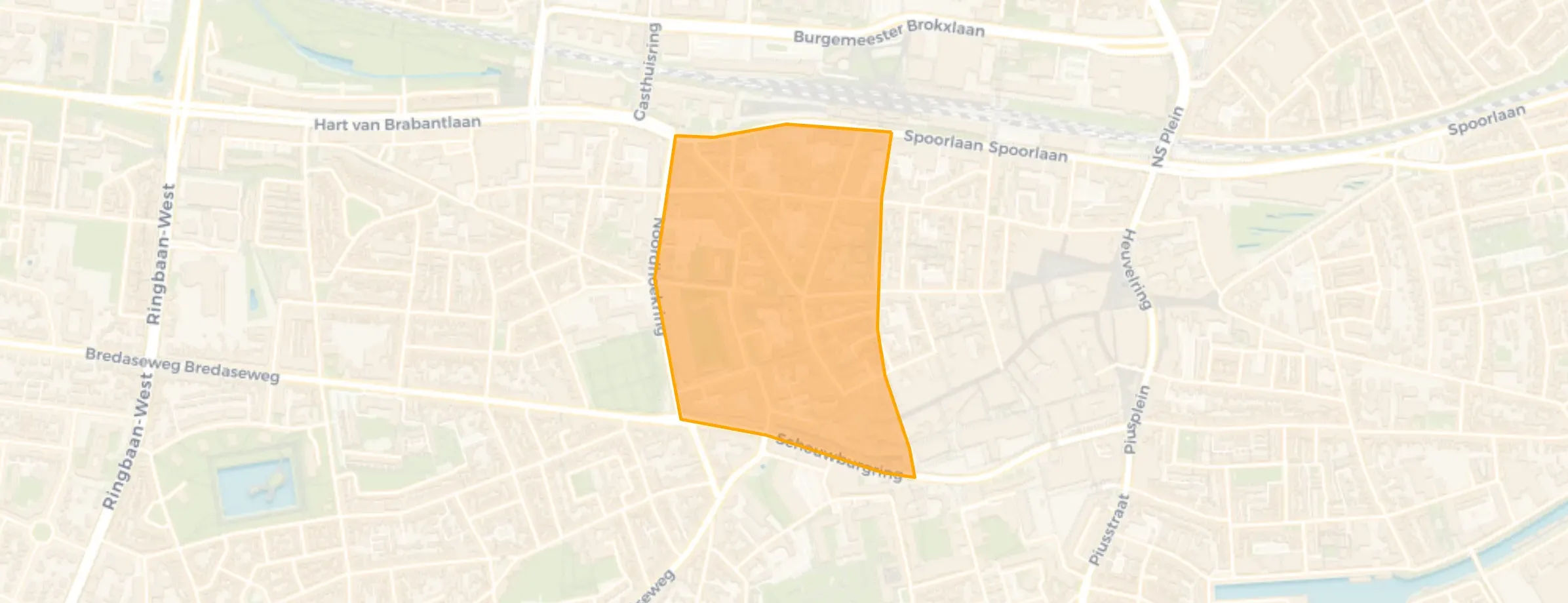 Buurt Binnenstad West, Tilburg