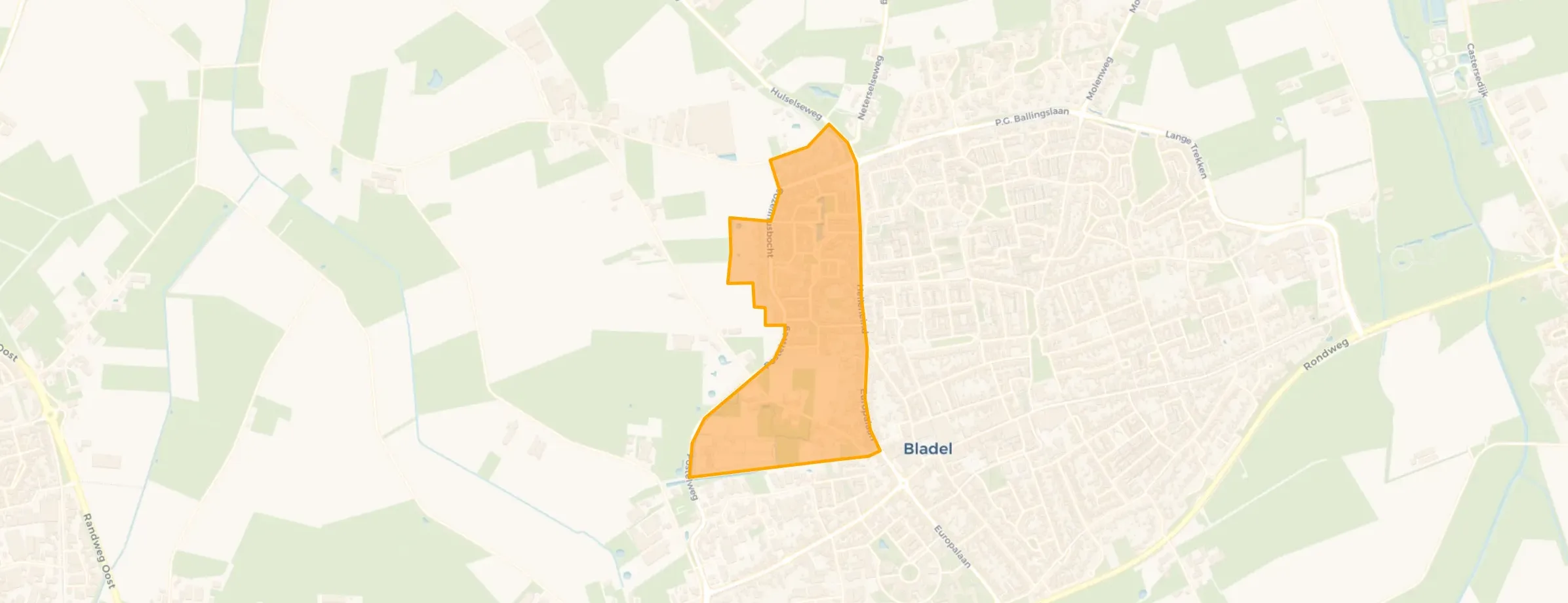 Buurt Bladel Gozelinusbocht, Bladel