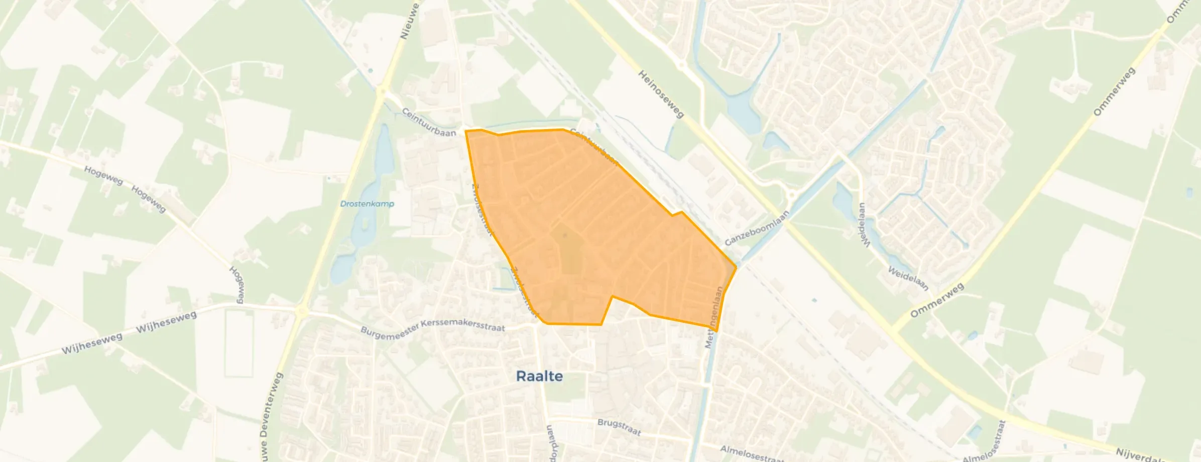 Buurt Blekkerhoek, Raalte