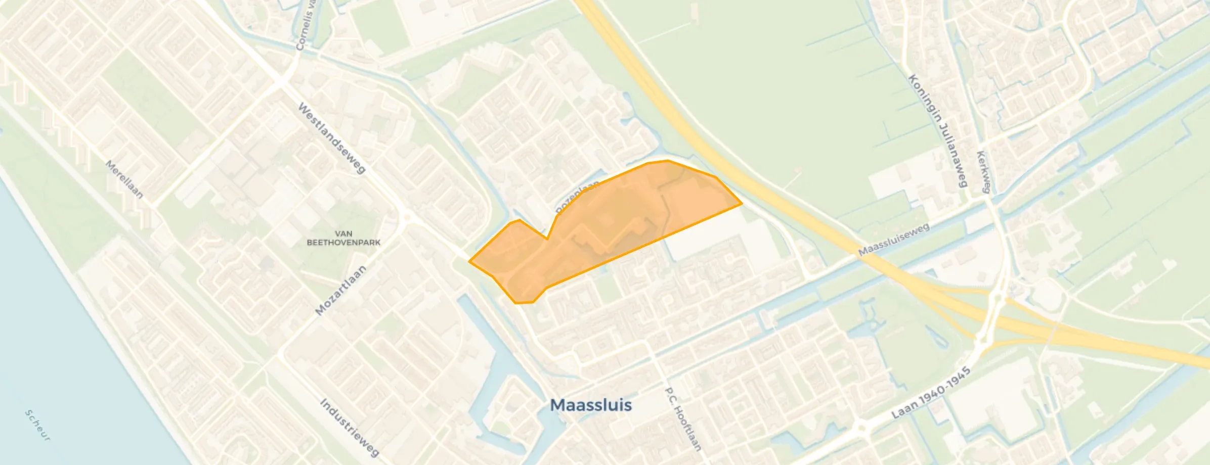 Buurt Bloemenbuurt, Maassluis