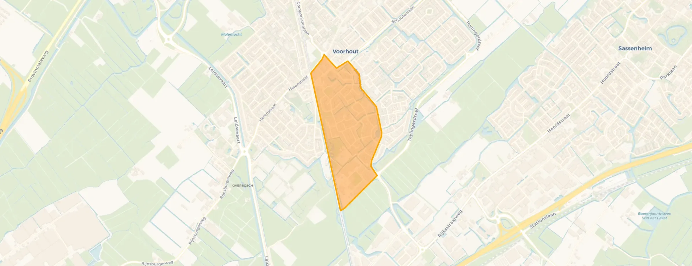 Buurt Bloemenbuurt, Voorhout