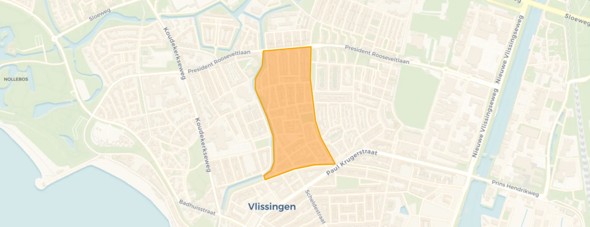 Buurt Bloemenlaan en omgeving West, Vlissingen