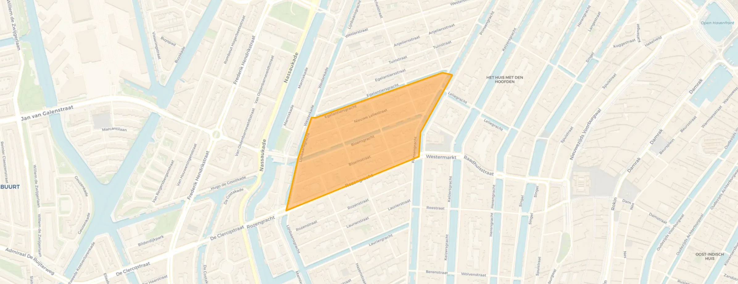 Buurt Bloemgrachtbuurt, Amsterdam