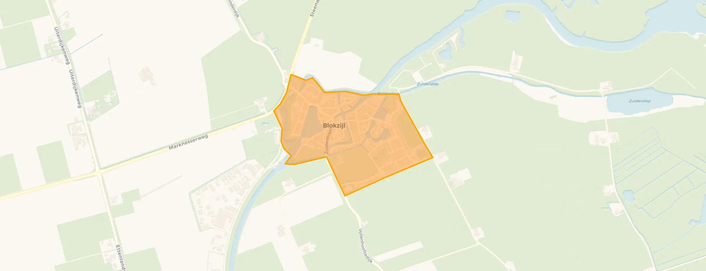 Buurt Blokzijl, Blokzijl