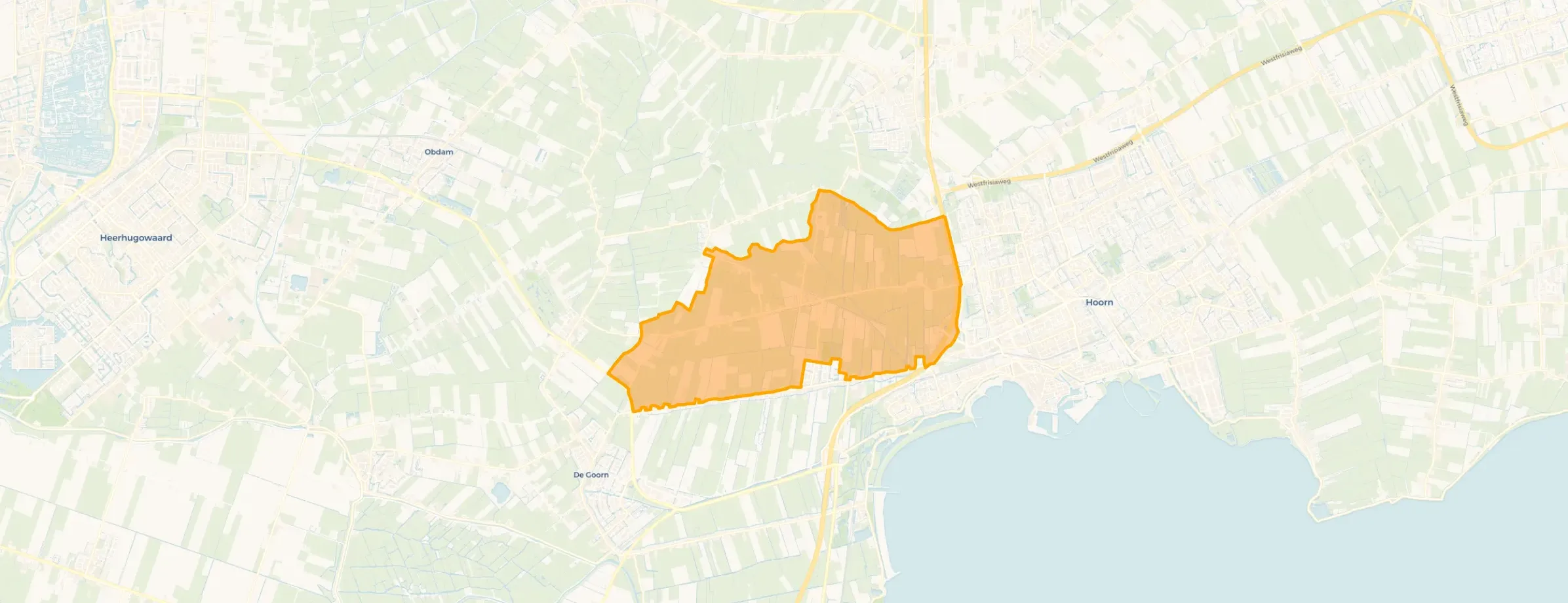 Bobeldijk en omgeving in Koggenland