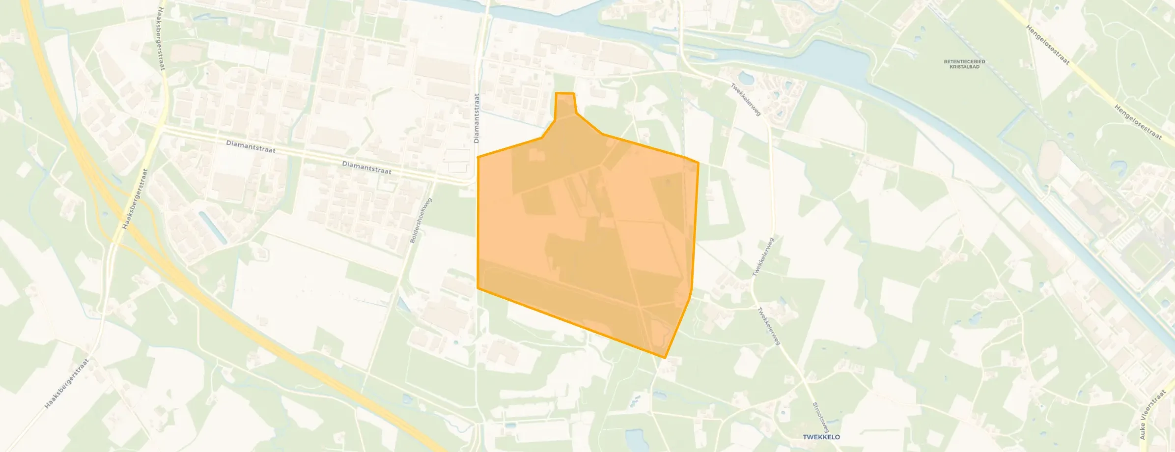 Kaart van Boeldershoek