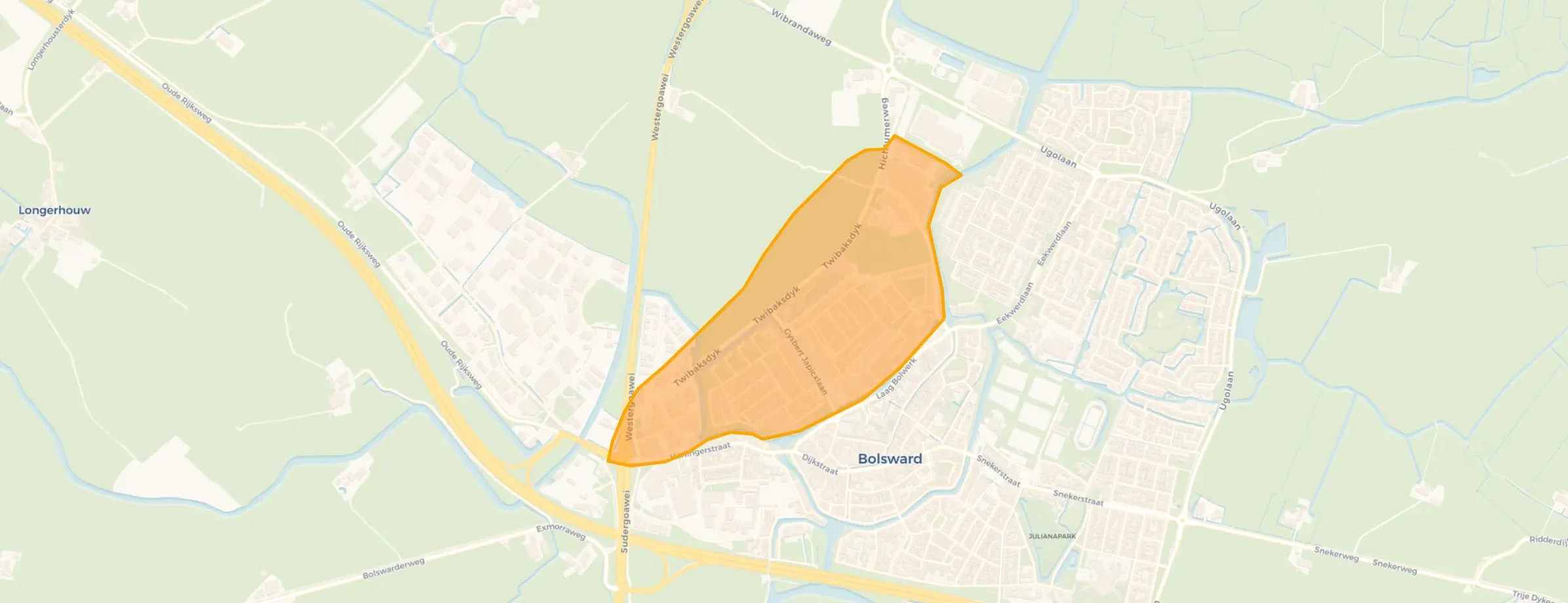 Buurt Bolsward-Noord, Bolsward