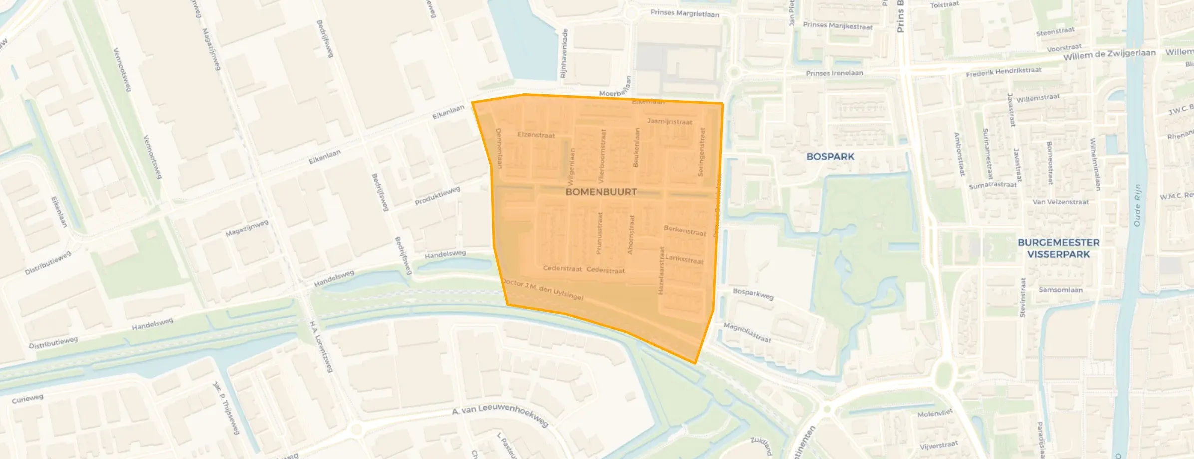 Buurt Bomenbuurt, Alphen Aan Den Rijn