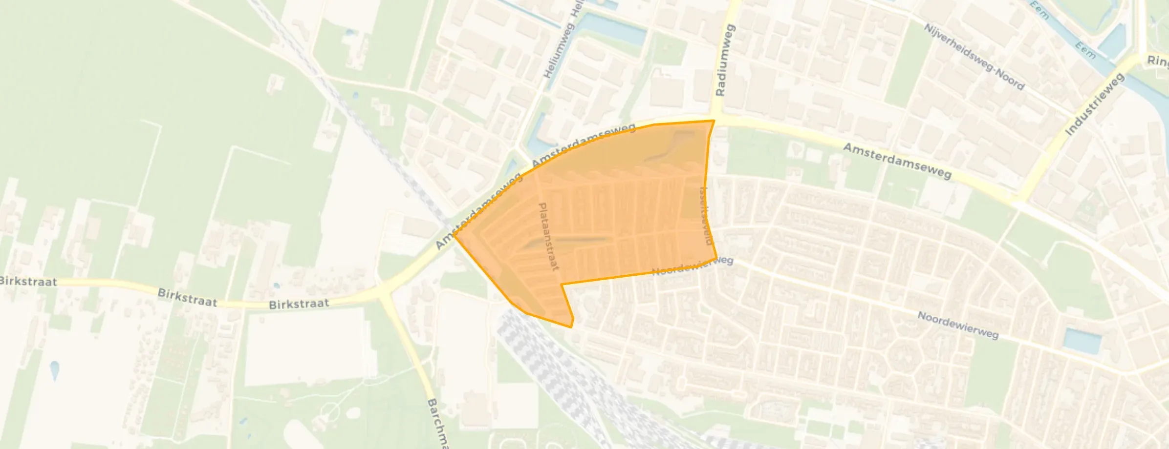 Buurt Bomenbuurt, Amersfoort