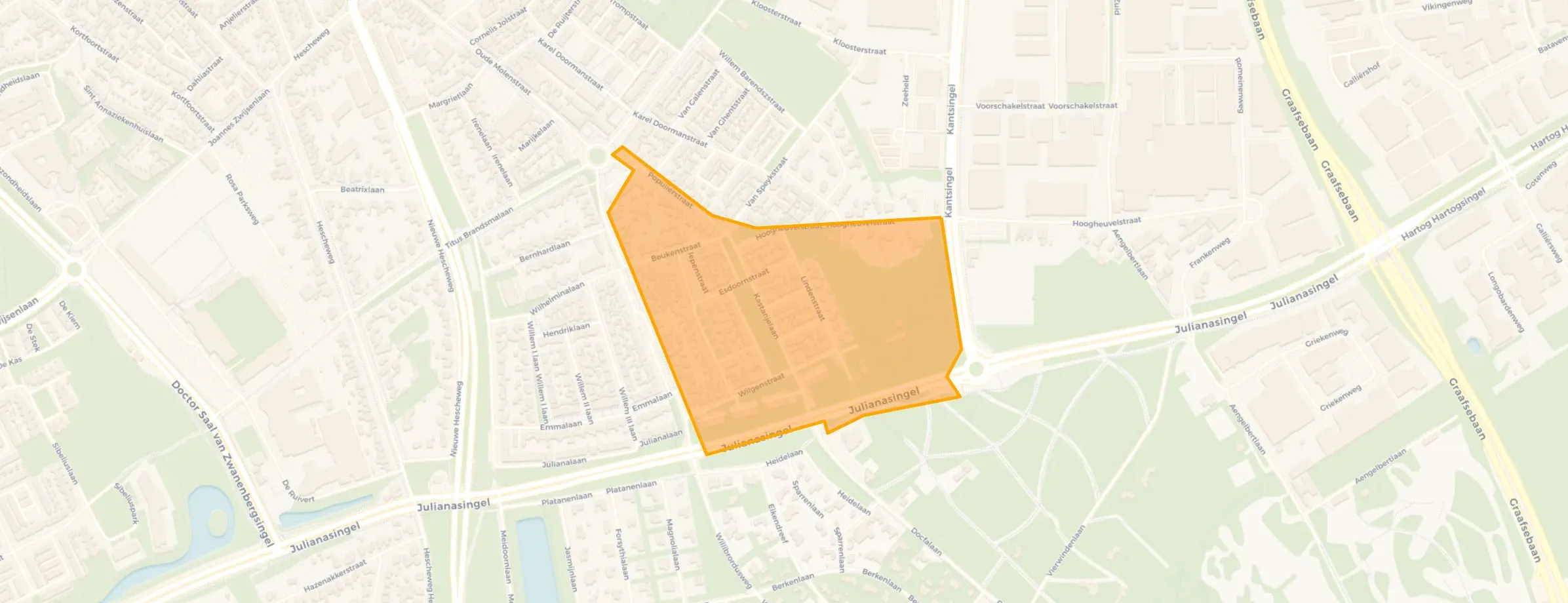 Buurt Bomenbuurt, Oss