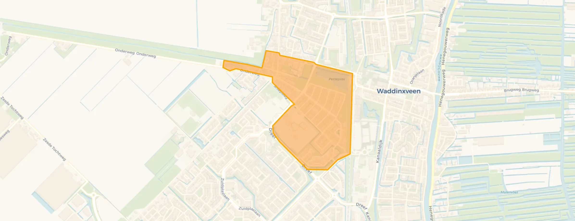 Buurt Bomenwijk, Waddinxveen