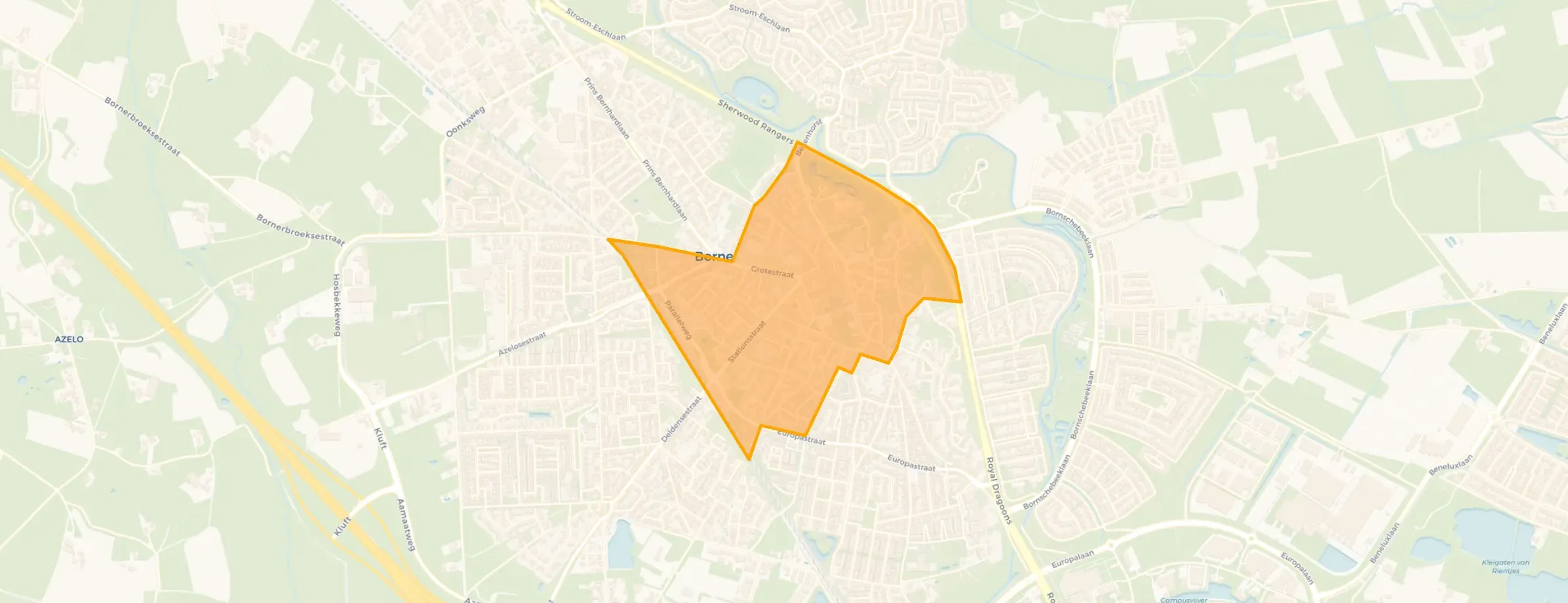 Buurt Borne Centrum, Borne