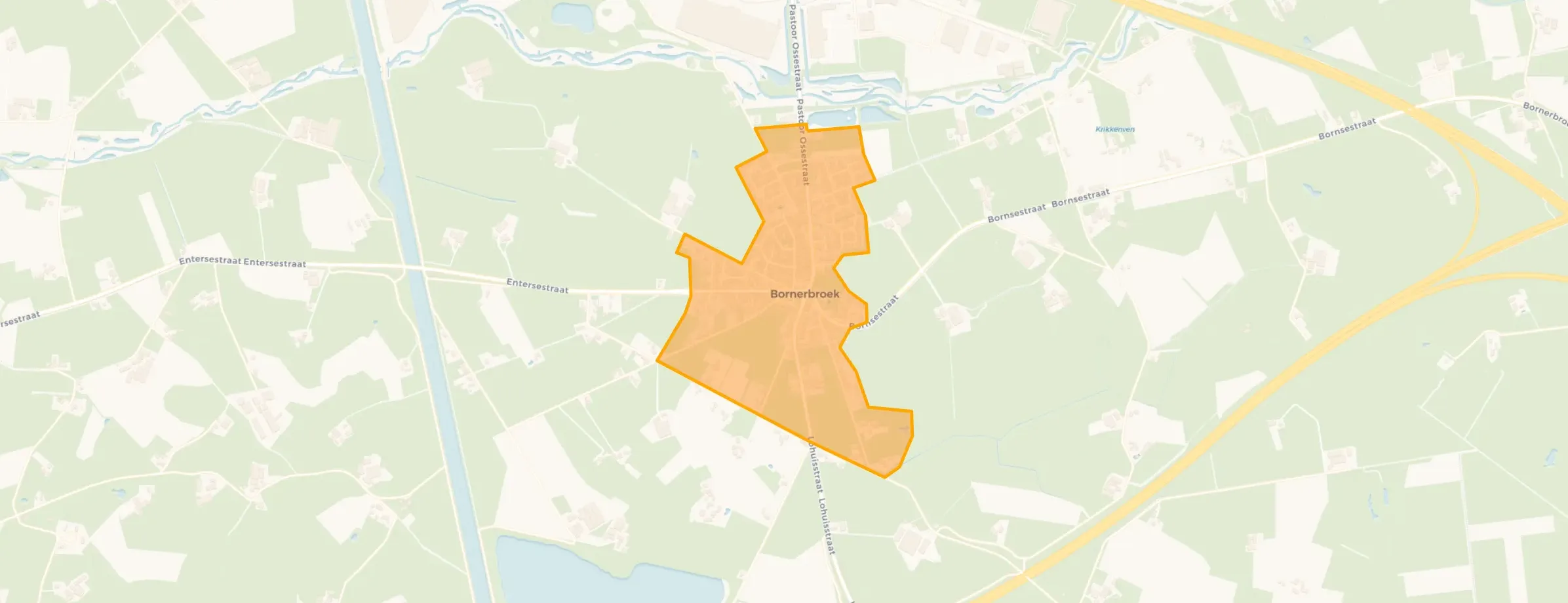 Buurt Bornerbroek Kern, Bornerbroek