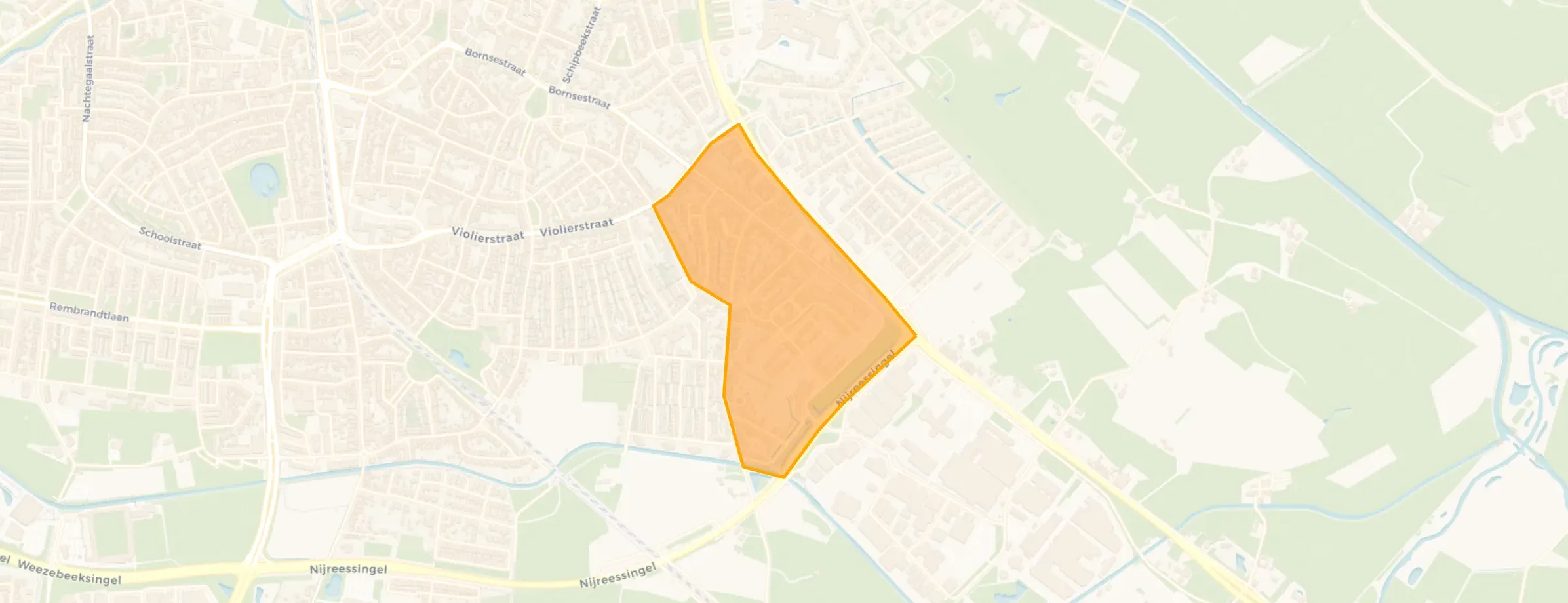 Buurt Bornsestraat en omgeving Zuid, Almelo