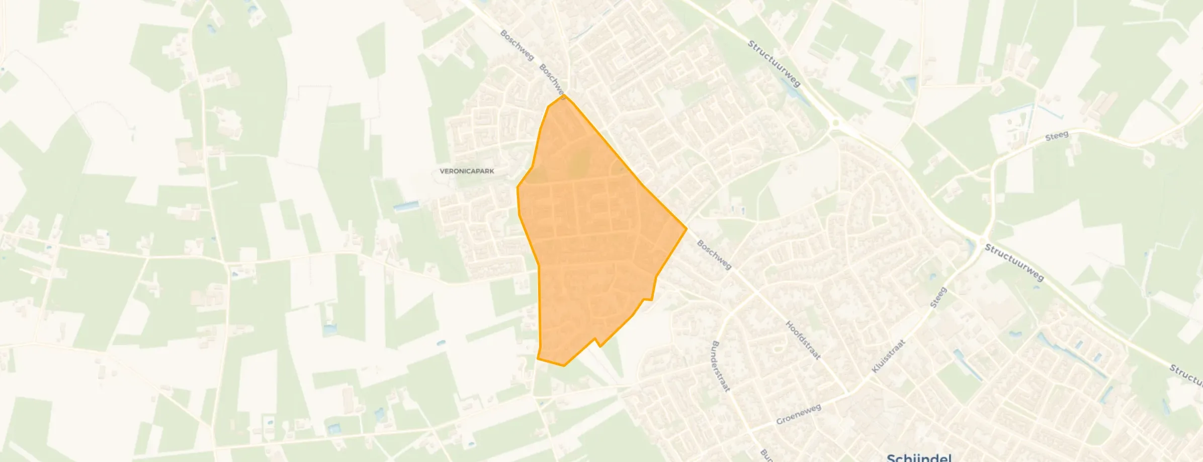 Boschweg Zuidwest