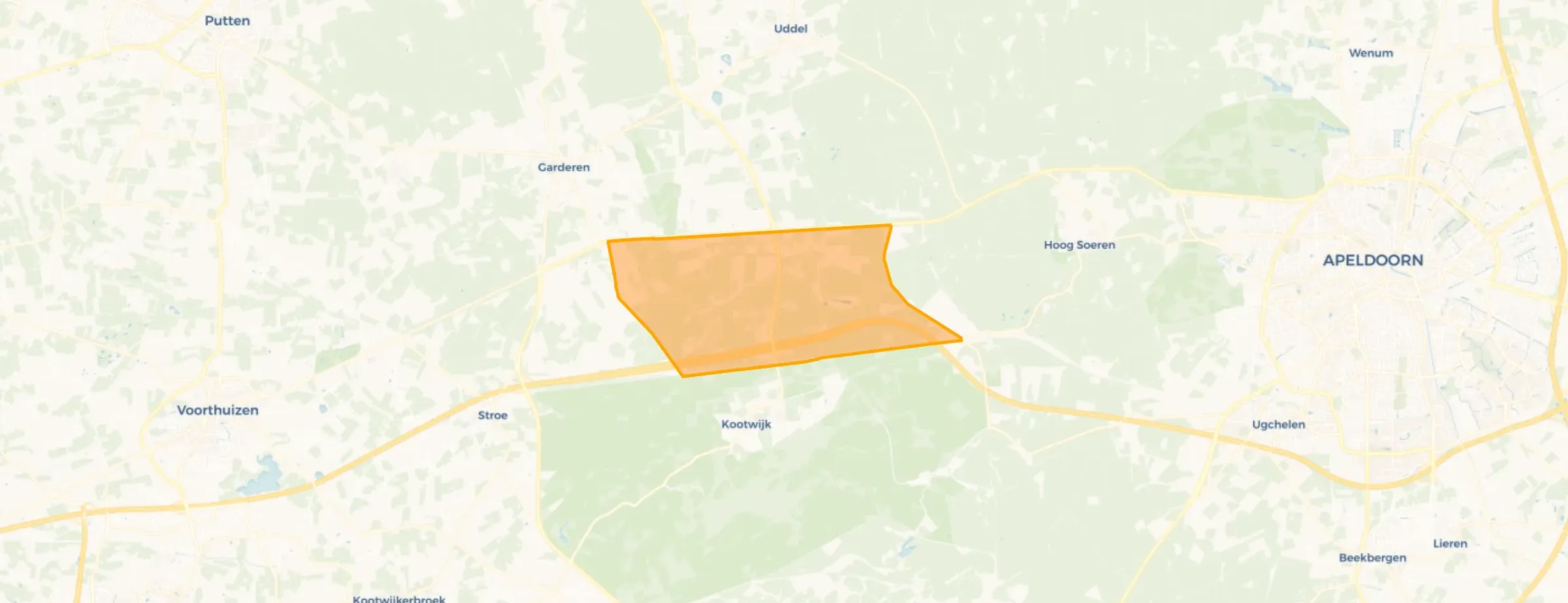 Buurt Bosgebied Nieuw Milligen, Uddel