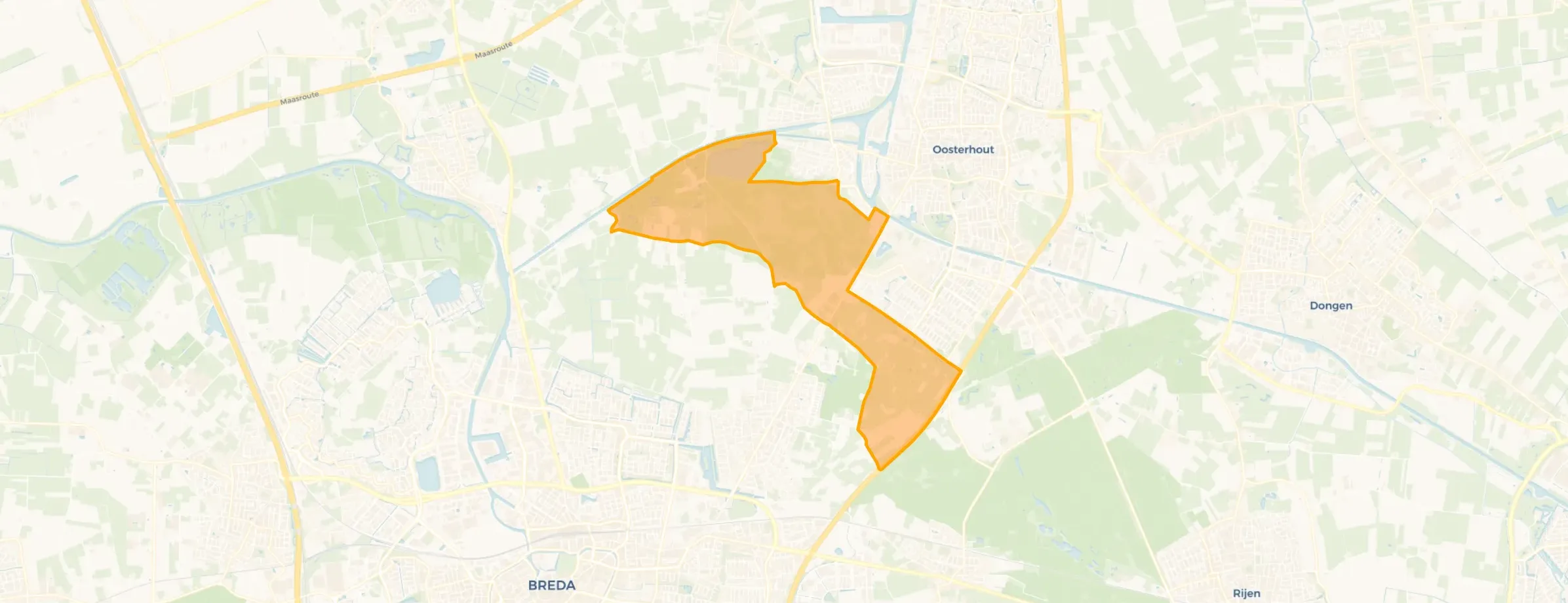 Buurt Bosgebied-Oosterhout, Oosterhout (Nb)
