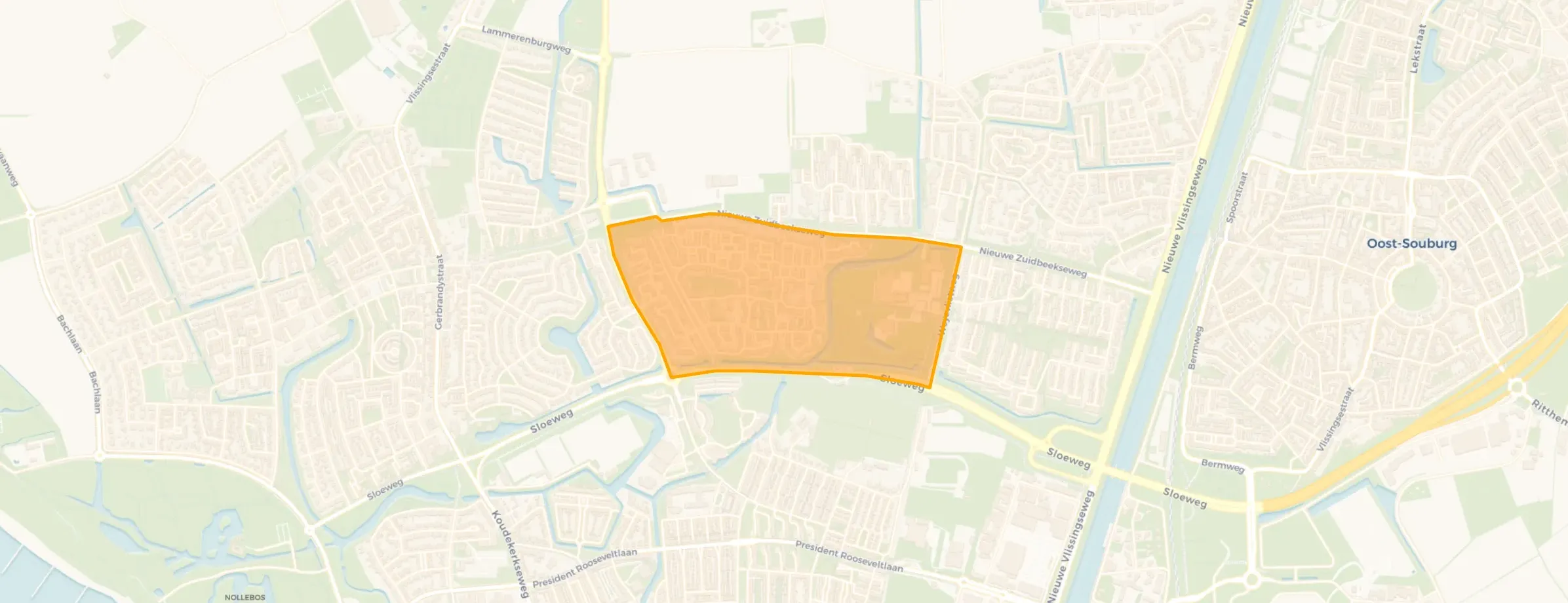 Buurt Bossenburgh - Weyevliet, Vlissingen