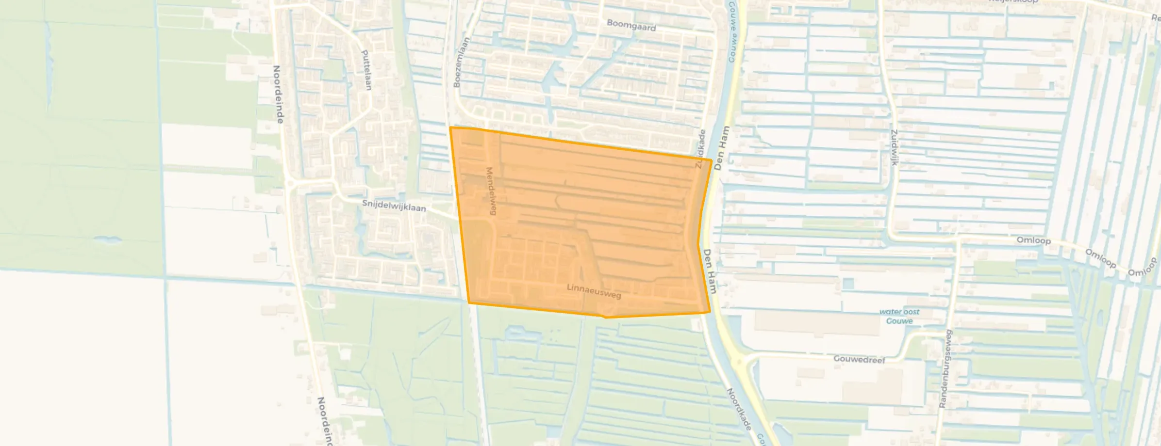 Kaart van Botanicusbuurt
