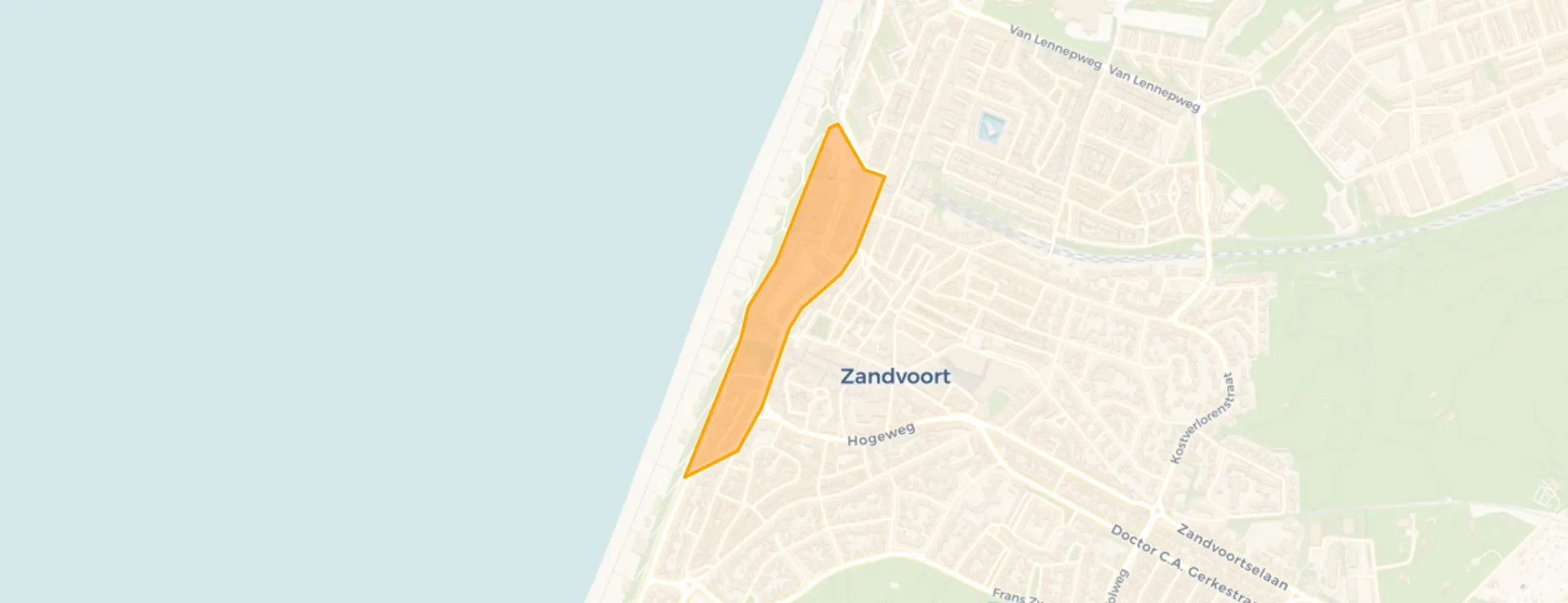 Buurt Boulevard Midden, Zandvoort