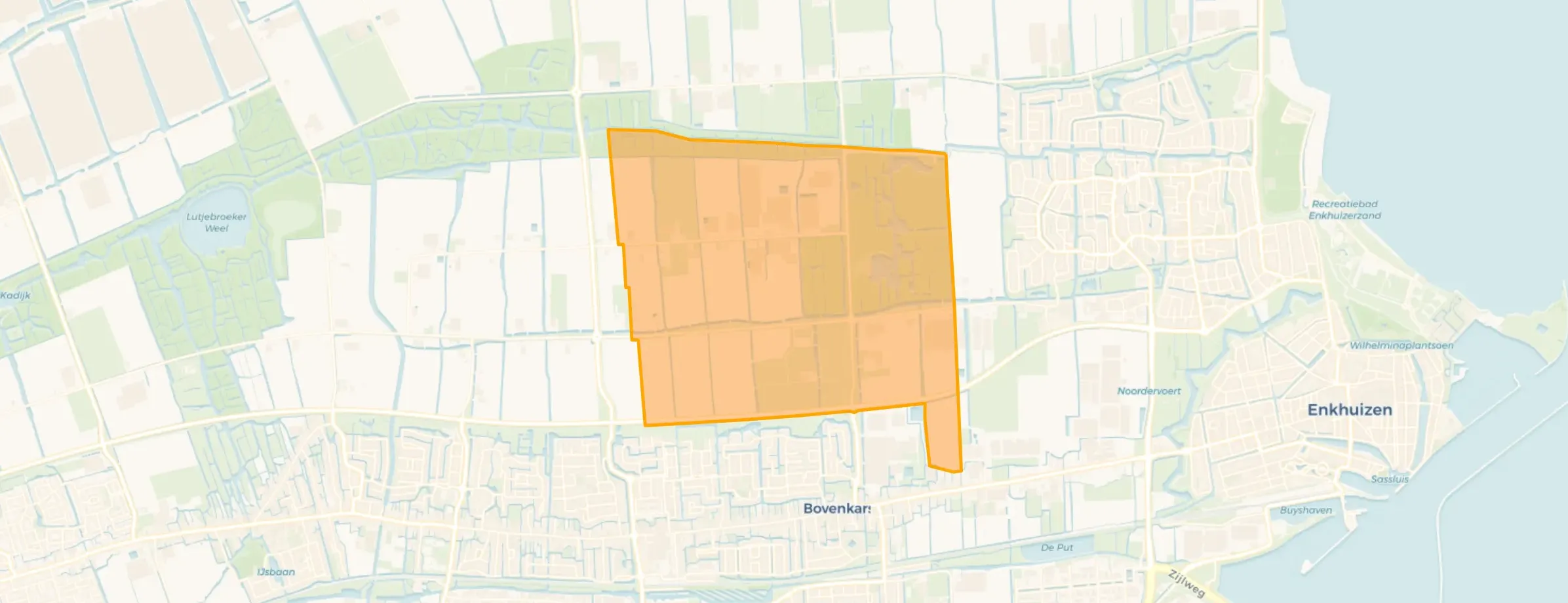 Bovenkarspel buitengebied noord
