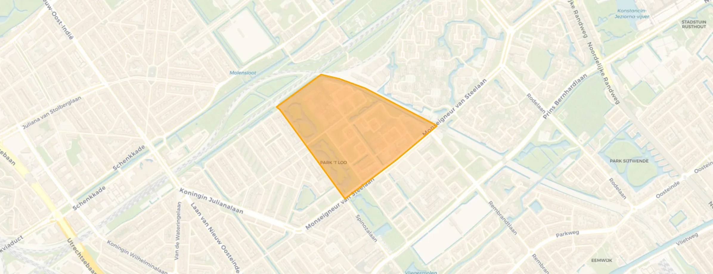 Buurt Bovenveen noord, Voorburg