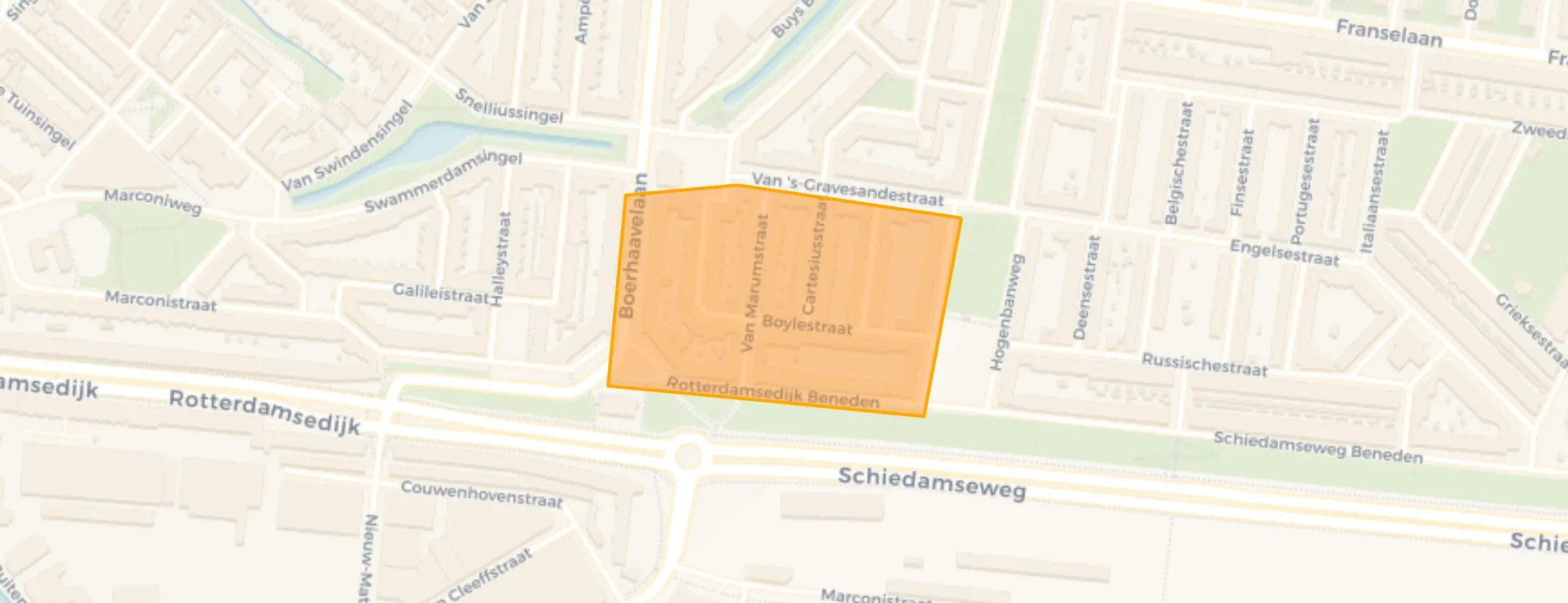 Buurt Boylebuurt, Schiedam