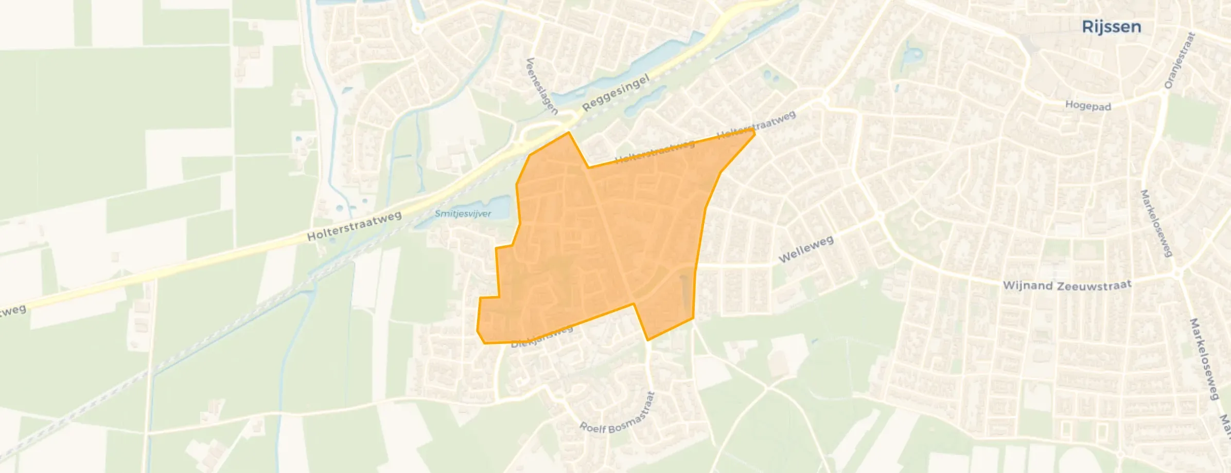 Buurt Braakmanslanden noordoost, Rijssen