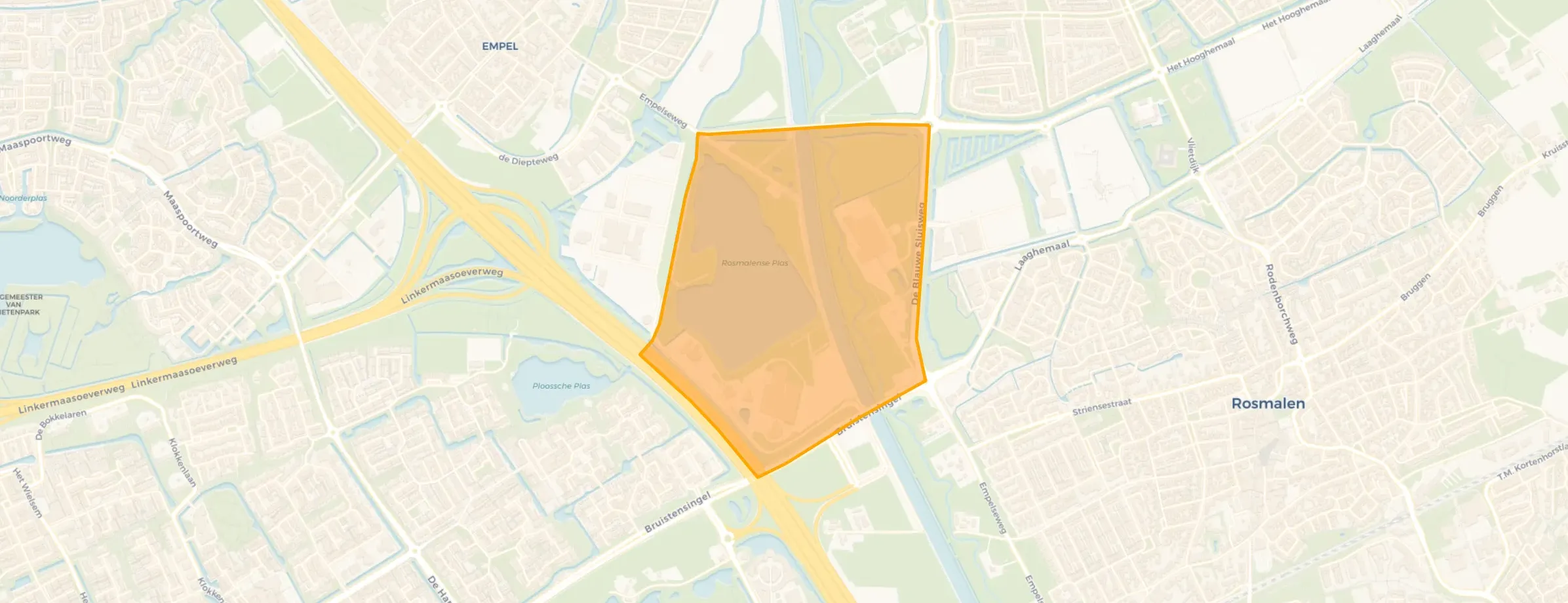 Kaart van Brabantpoort