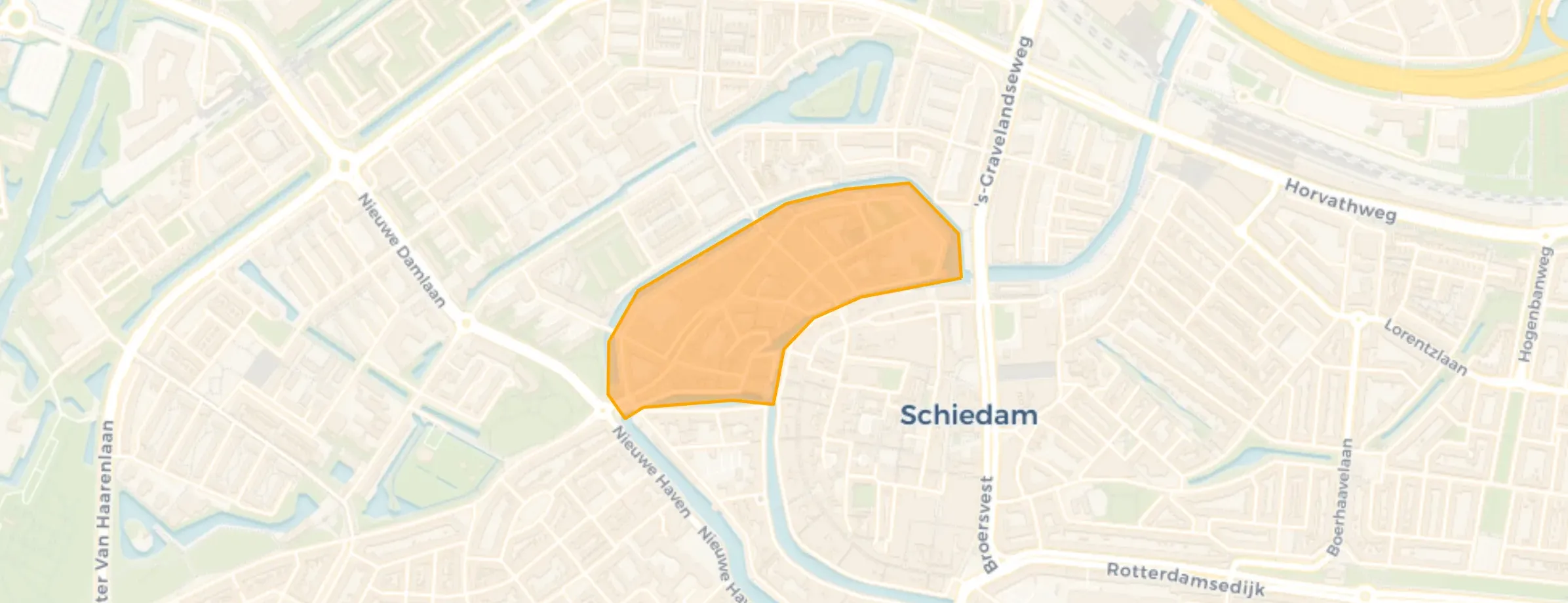 Buurt Brandersbuurt, Schiedam