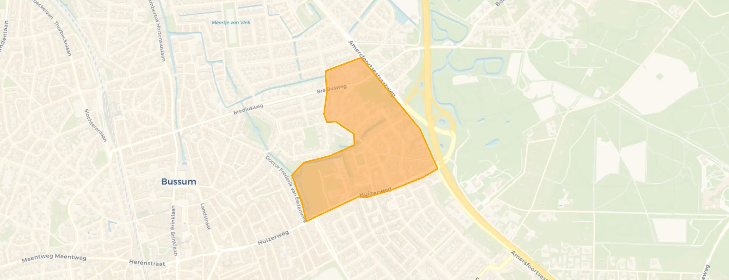 Buurt Bredius-Oost, Bussum