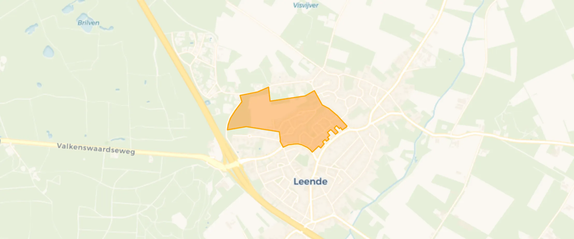 Map of Breedvennen