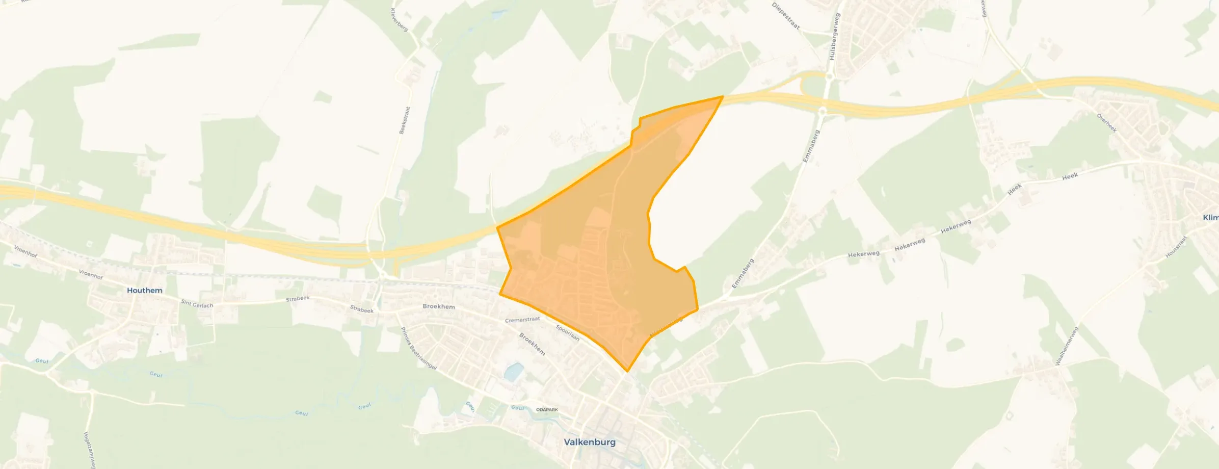 Buurt Broekhem Noord, Valkenburg