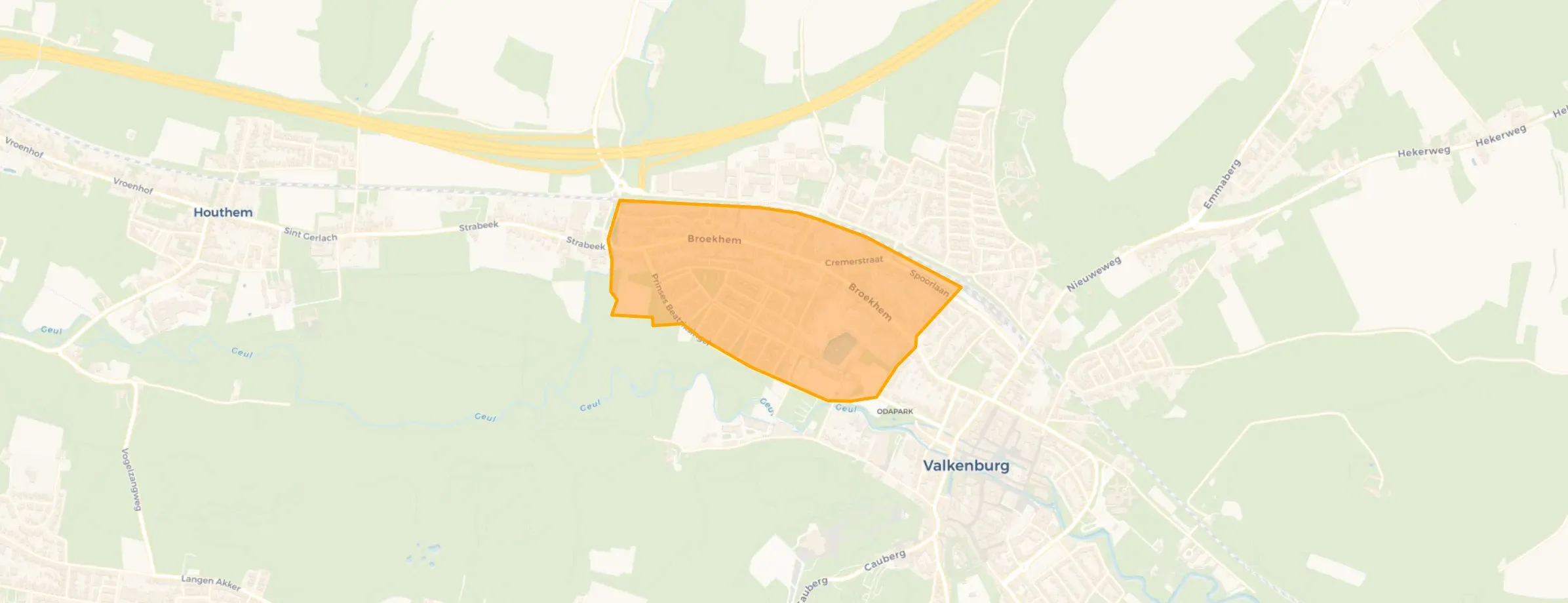 Buurt Broekhem Zuid, Valkenburg