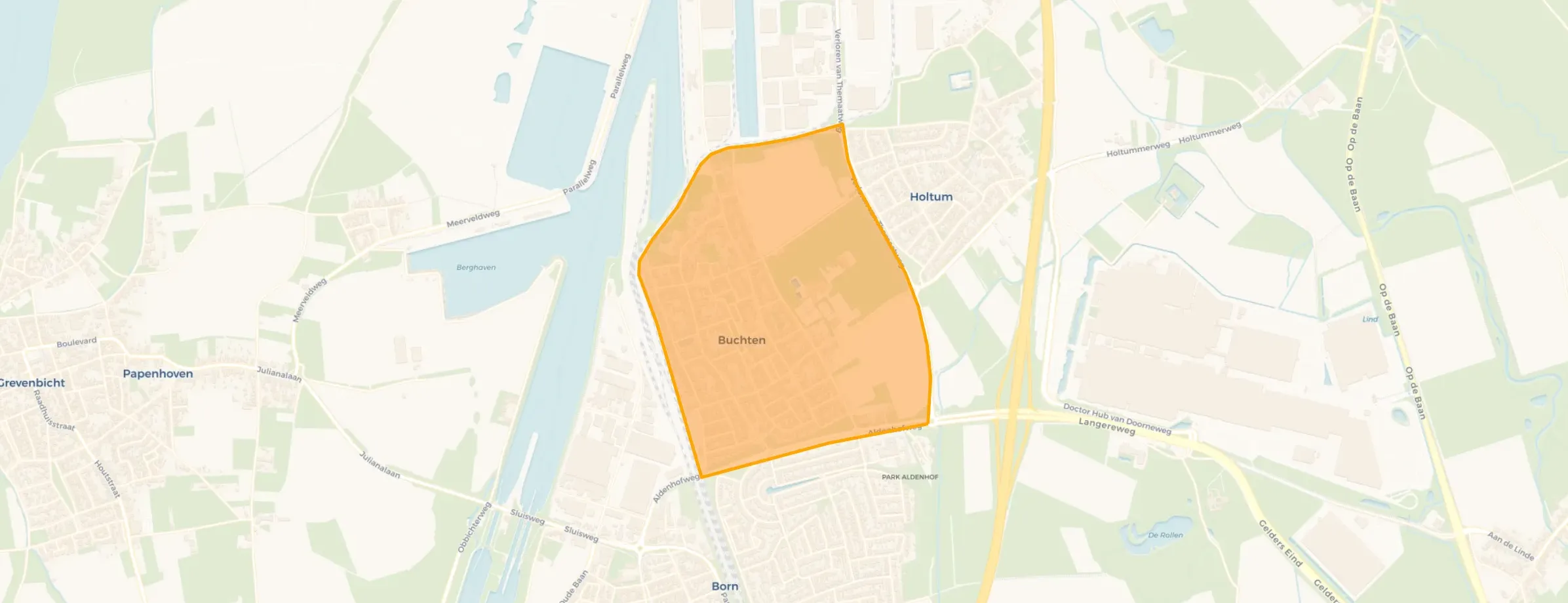 Buurt Buchten, Buchten