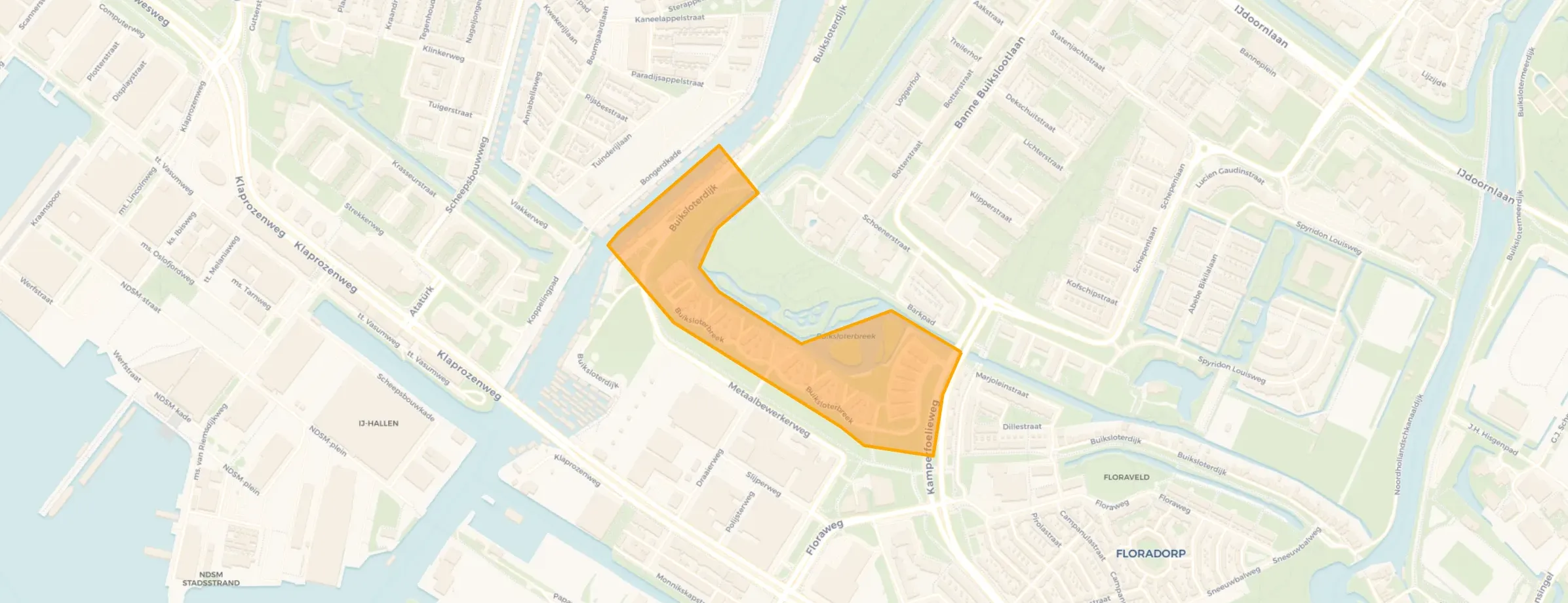 Buurt Buiksloterbreek, Amsterdam