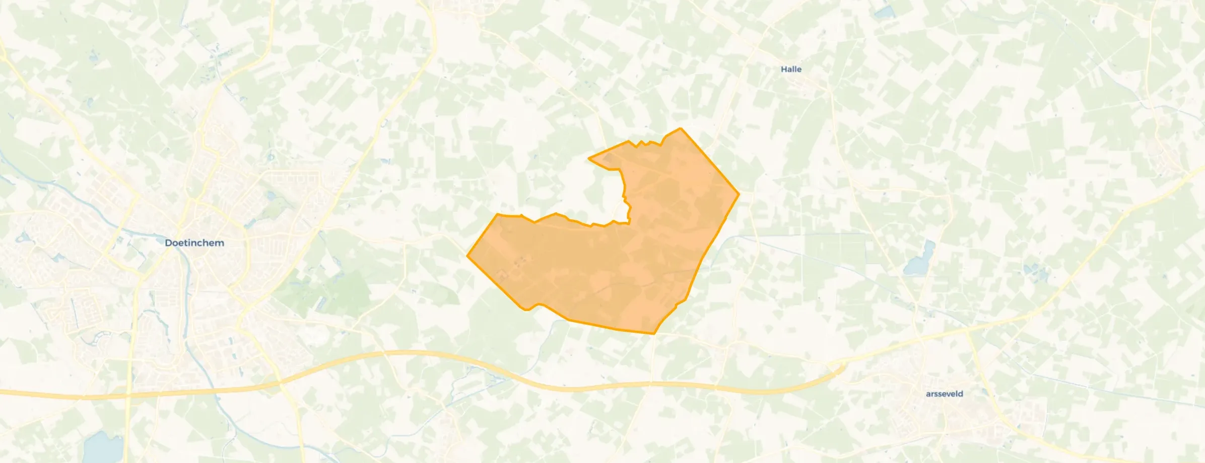 Kaart van Buitengebied - Slangenburg