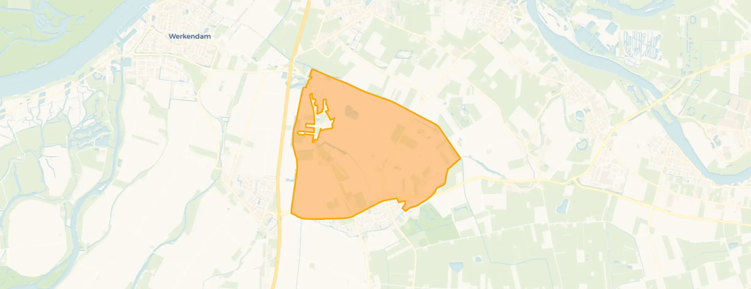 Buitengebied Almkerk noord