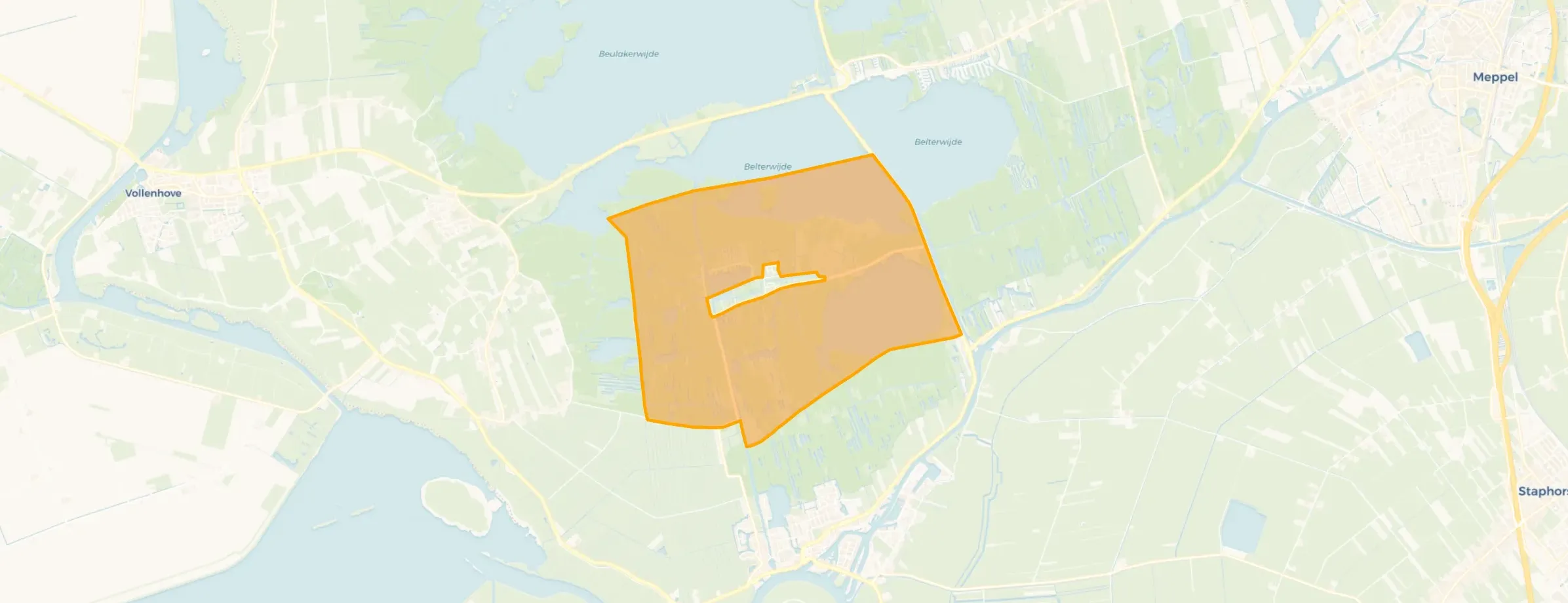 Buitengebied Belt Schutsloot