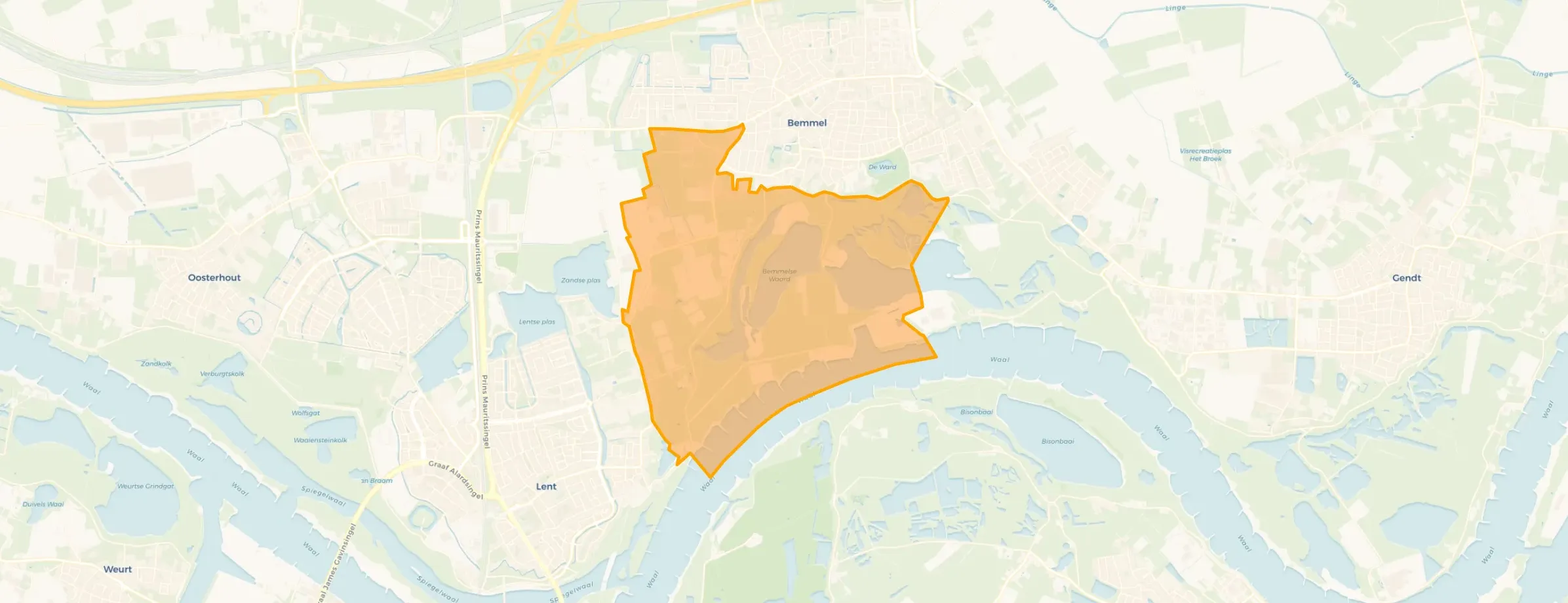 Buitengebied Bemmel Zuid in Lingewaard