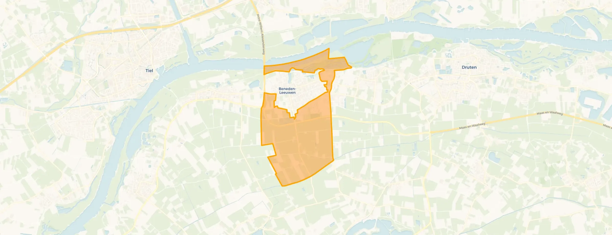 Buurt Buitengebied Beneden-Leeuwen, Beneden-Leeuwen