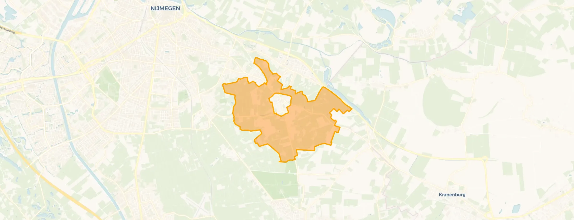Buitengebied Berg en Dal