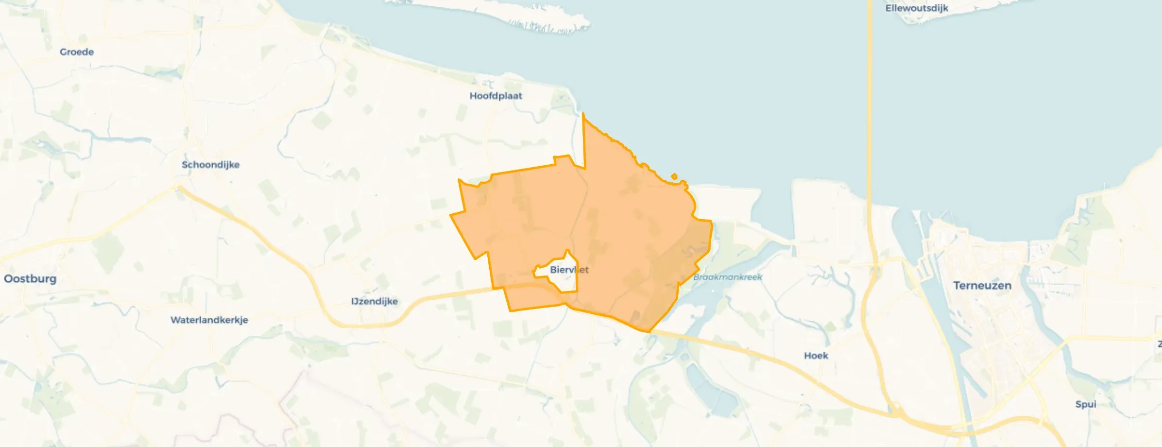 Buurt Buitengebied Biervliet, Biervliet