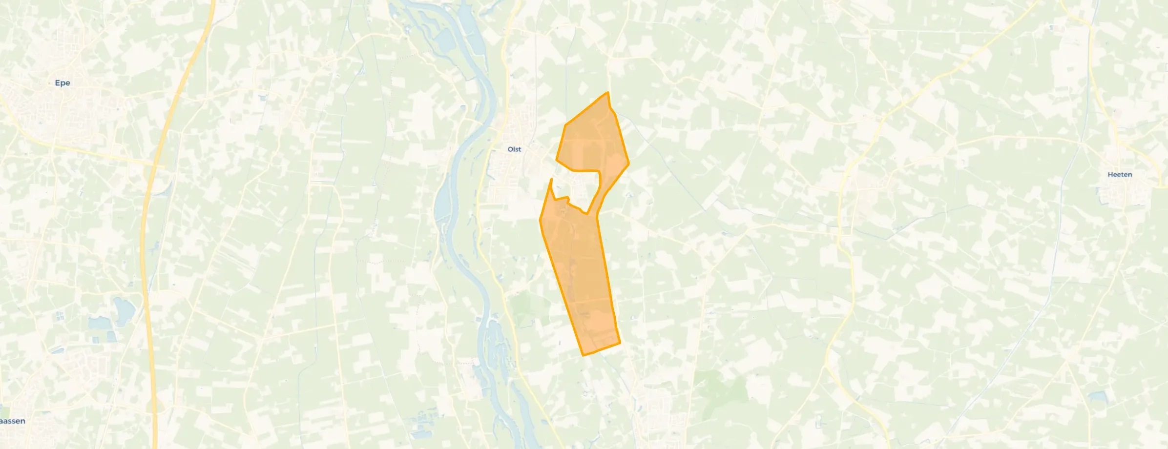 Buitengebied Boskamp in Olst-Wijhe