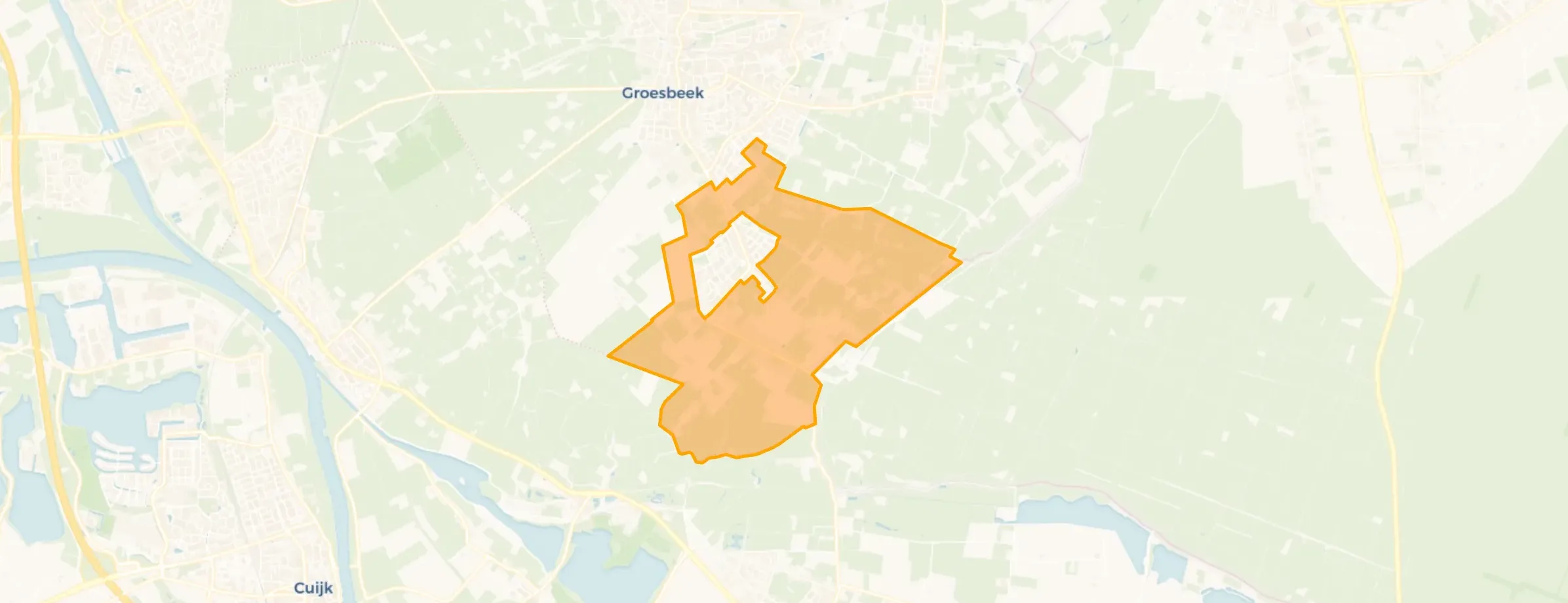Buurt Buitengebied Breedeweg, Groesbeek