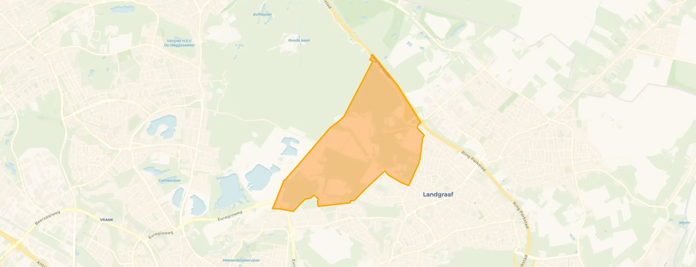 Kaart van Buitengebied Brunssumerheide (2)